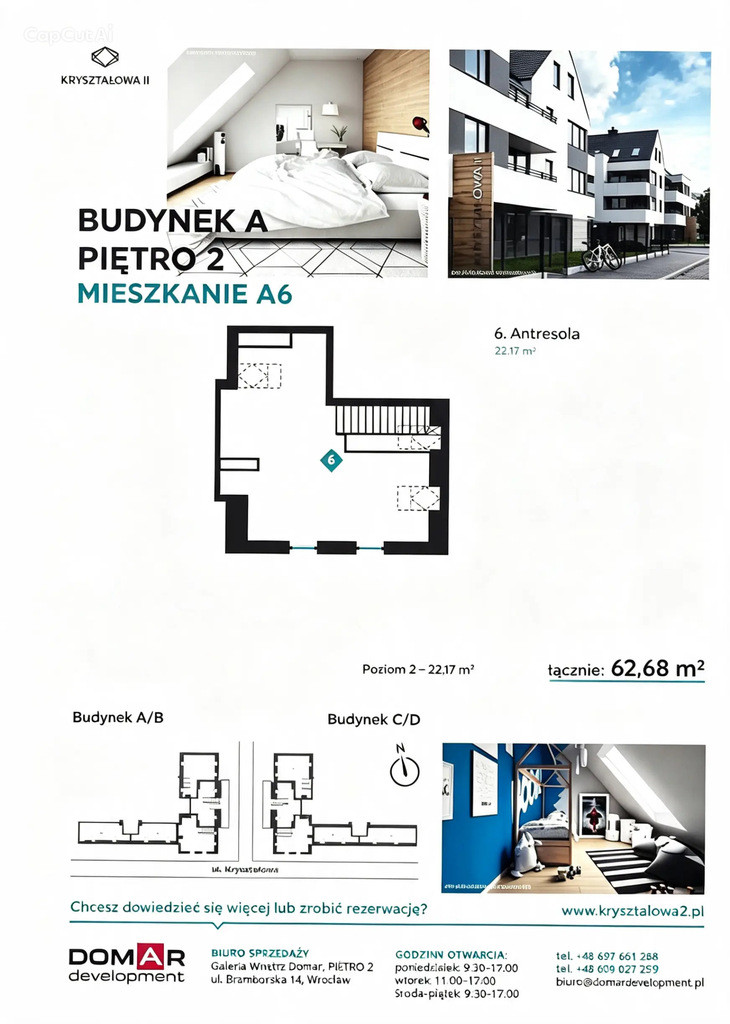 Mieszkanie Sprzedaż Wrocław Krzyki Kryształowa 20