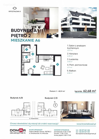 Mieszkanie Sprzedaż Wrocław Krzyki Kryształowa 19